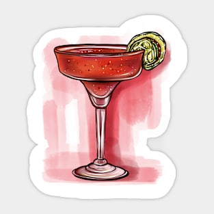 Bloody Mary cocktail Sticker